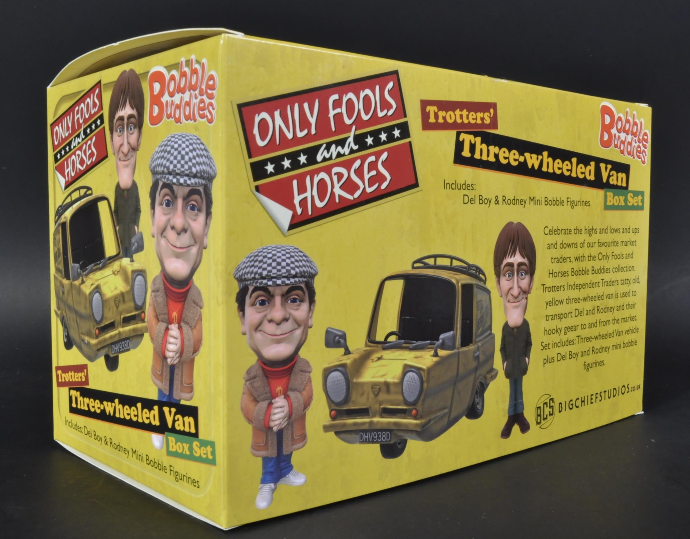 ONLY FOOLS & HORSES - DAVID JASON SIGNED TROTTER VAN SET - Image 3 of 6