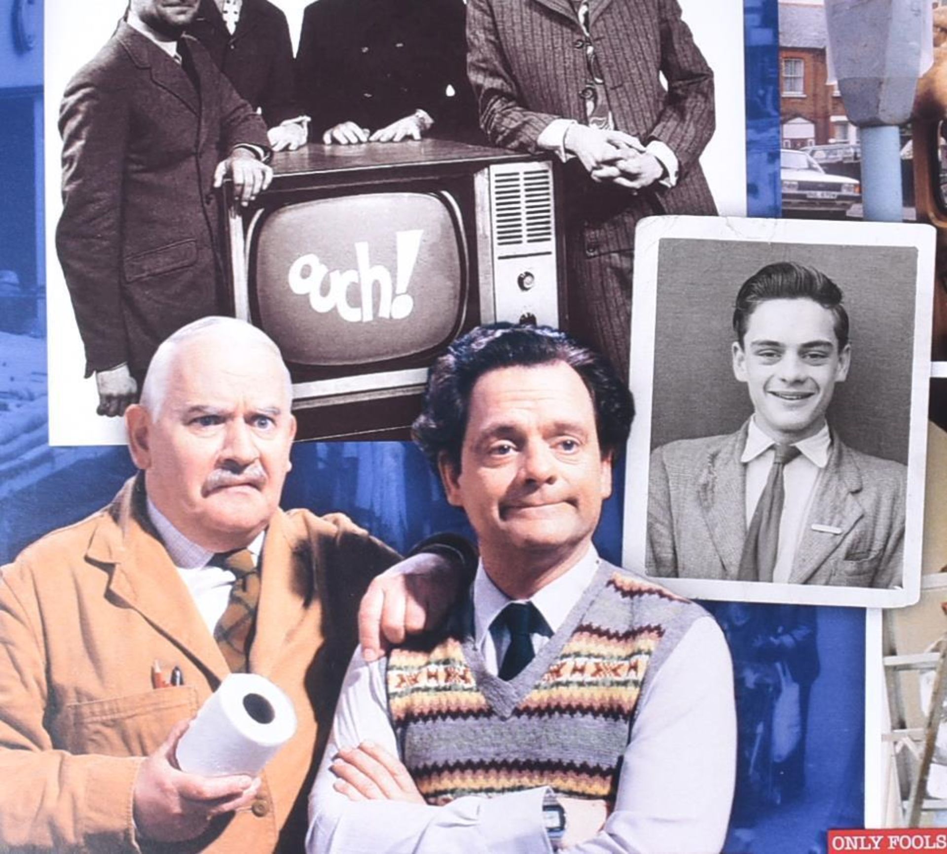 ONLY FOOLS & HORSES - SIR DAVID JASON EXHIBITION SIGNED PROGRAMME - Image 5 of 5