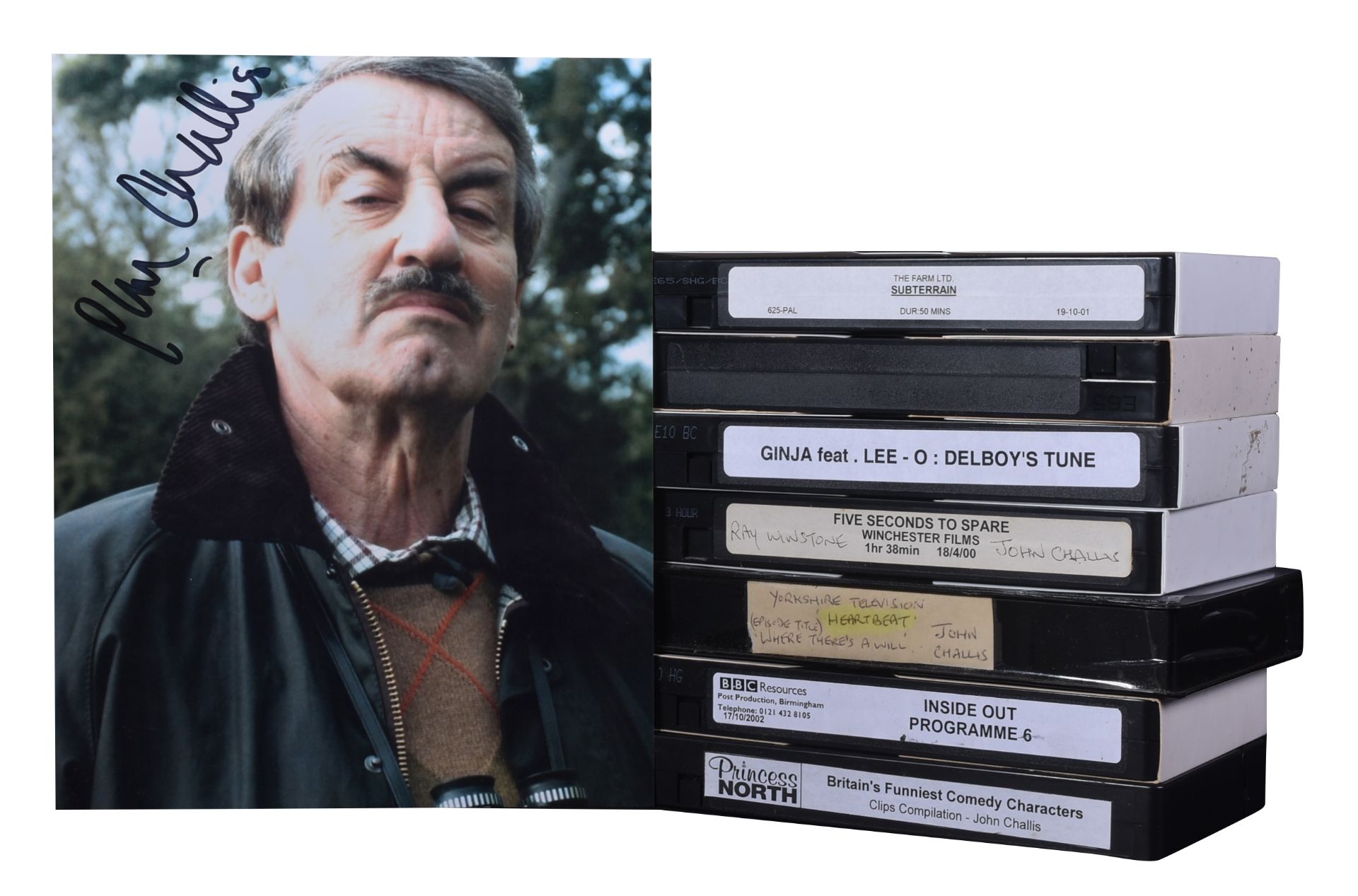 ESTATE OF JOHN CHALLIS - APPEARANCE VHS CASSETTE TAPES