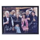 ONLY FOOLS & HORSES - 'PECKHAM'S FINEST' - MULTI-SIGNED PRINT