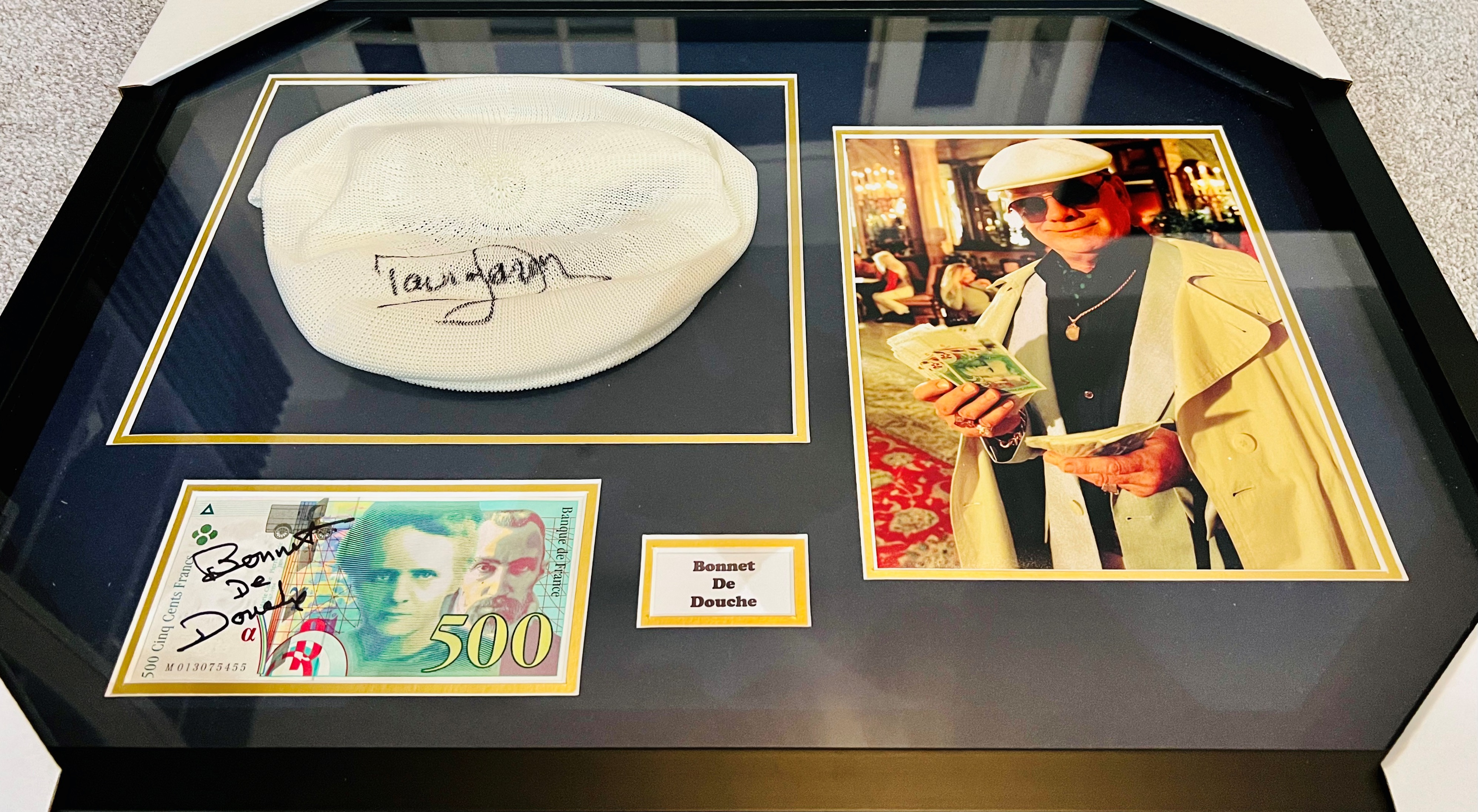 ONLY FOOLS & HORSES - IF THEY COULD SEE US NOW - SIGNED CAP & MONEY DISPLAY - Image 6 of 7
