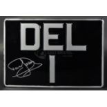 ONLY FOOLS & HORSES - DEL 1 - DAVID JASON SIGNED ROLLS ROYCE NUMBER PLATE