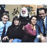 ONLY FOOLS & HORSES - TROTTER WIVES DUAL SIGNED PHOTOGRAPH