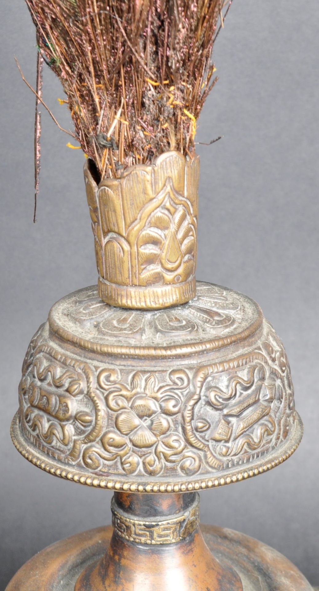 19TH CENTURY CHINESE / INDIAN COPPER PIPE - Image 4 of 7
