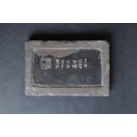 19TH CENTURY CHINESE CARVED INK STONE