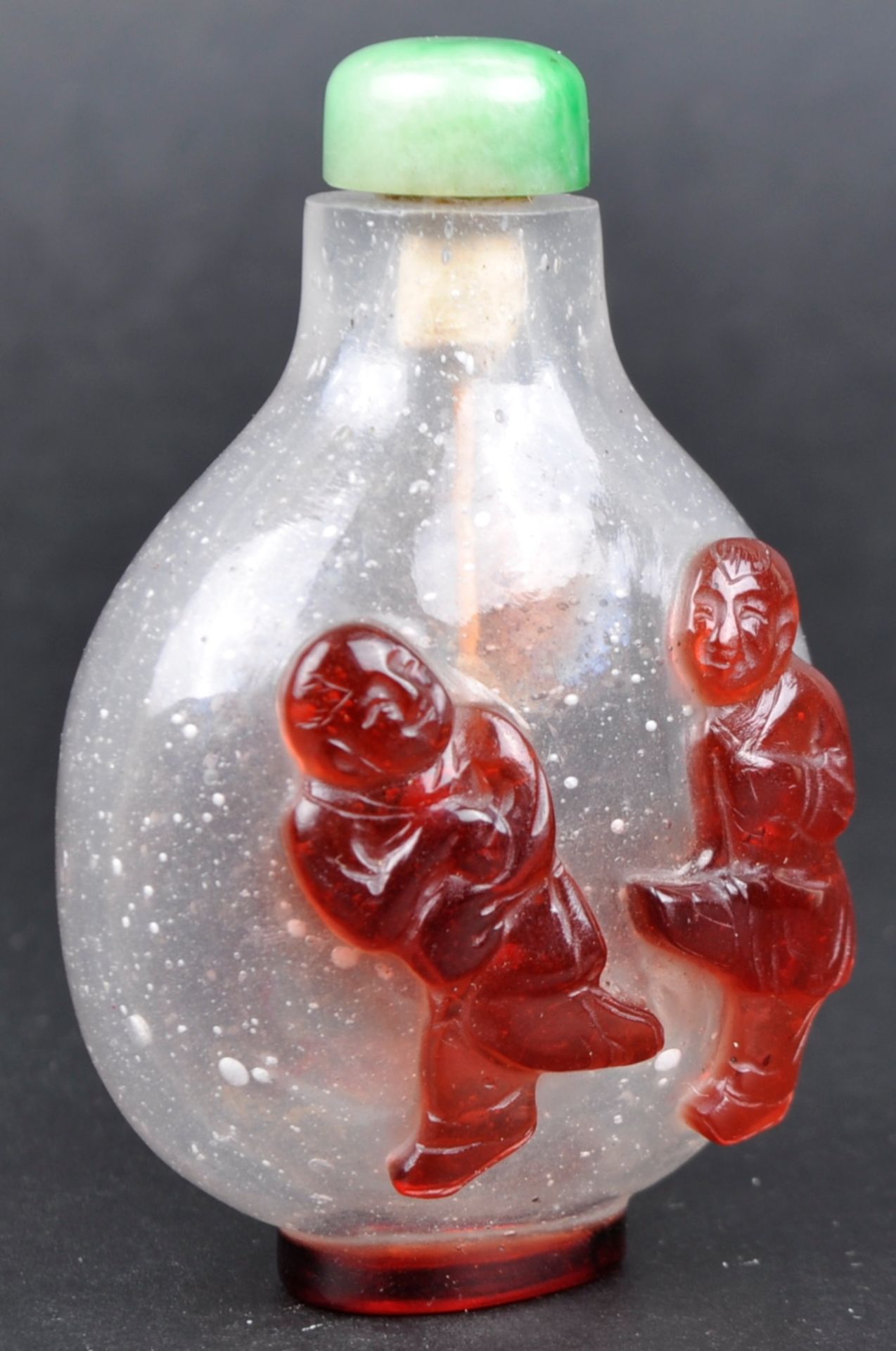 19TH CENTURY CHINESE GLASS SCENT BOTTLE - Image 2 of 5