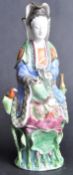 19TH CENTURY CHINESE PORCELAIN FIGURE OF GUANYIN