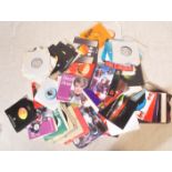 COLLECTION OF VINTAGE 7" 45 RPM VINYL RECORDS