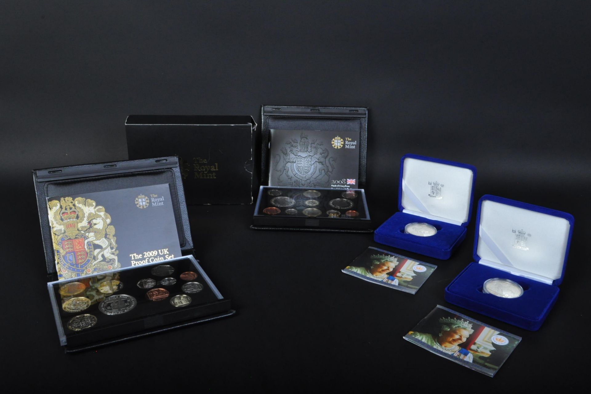 ASSORTMENT OF UNITED KINGDOM ROYAL MINT PROOF COIN SETS