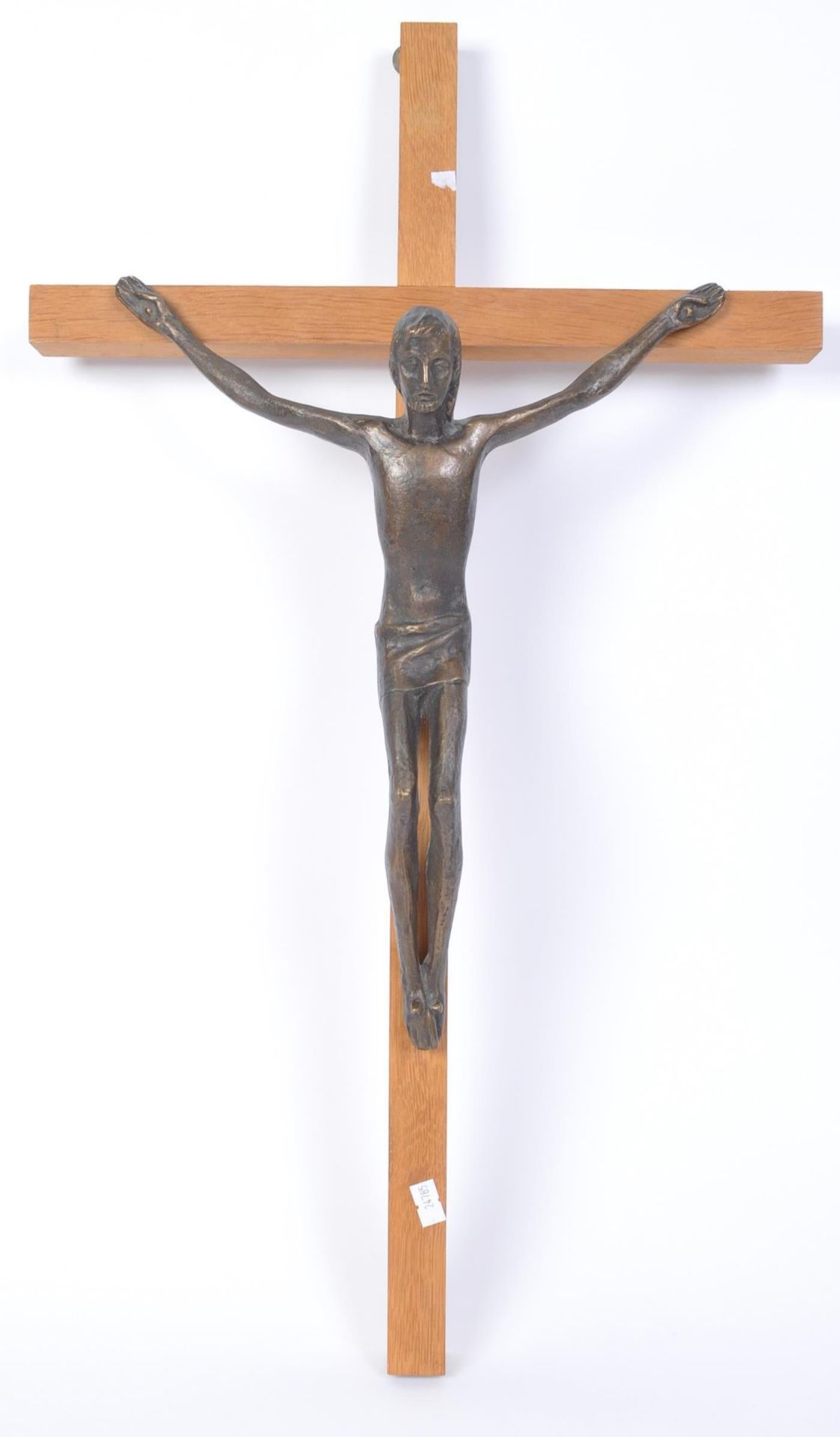 LARGE 20TH CENTURY WALL MOUNTED CRUCIFIX