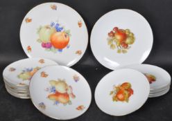 COLLECTION OF VINTAGE BAVARIAN SCHUMANN CHINA PLATES