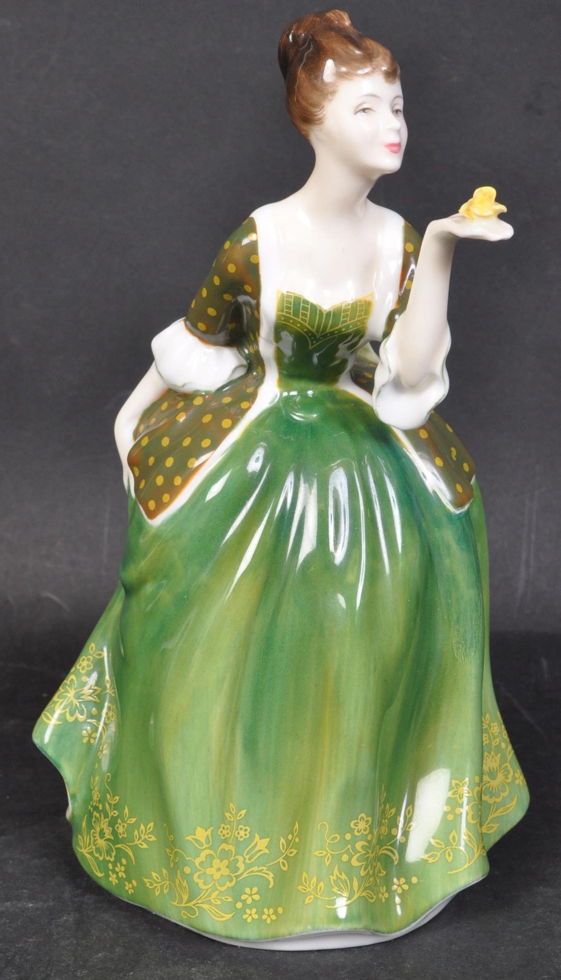 THREE ROYAL DOULTON CHINA LADY FIGURES & TWO OTHERS - Image 3 of 4