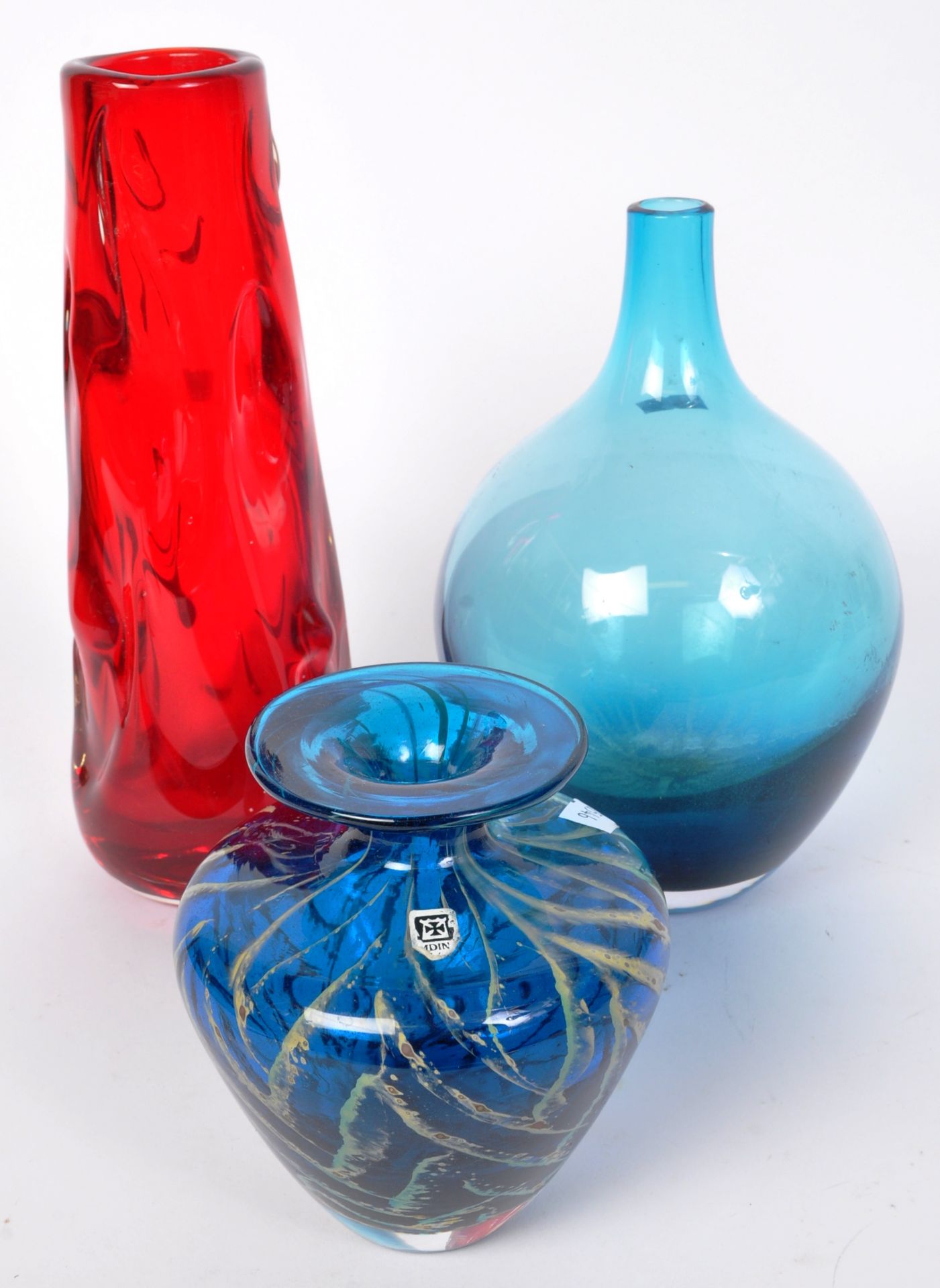 COLLECTION OF 20TH CENTURY STUDIO ART GLASS