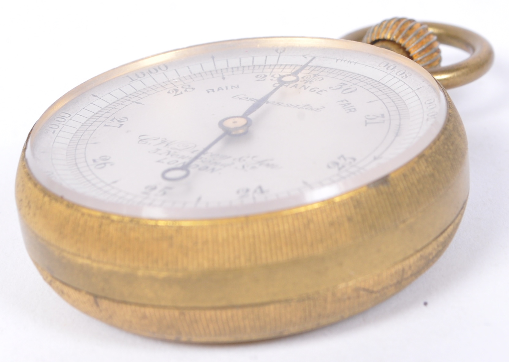 VICTORIAN C. W. DIXEY & SON COMPENSATED POCKET BAROMETER - Image 3 of 3