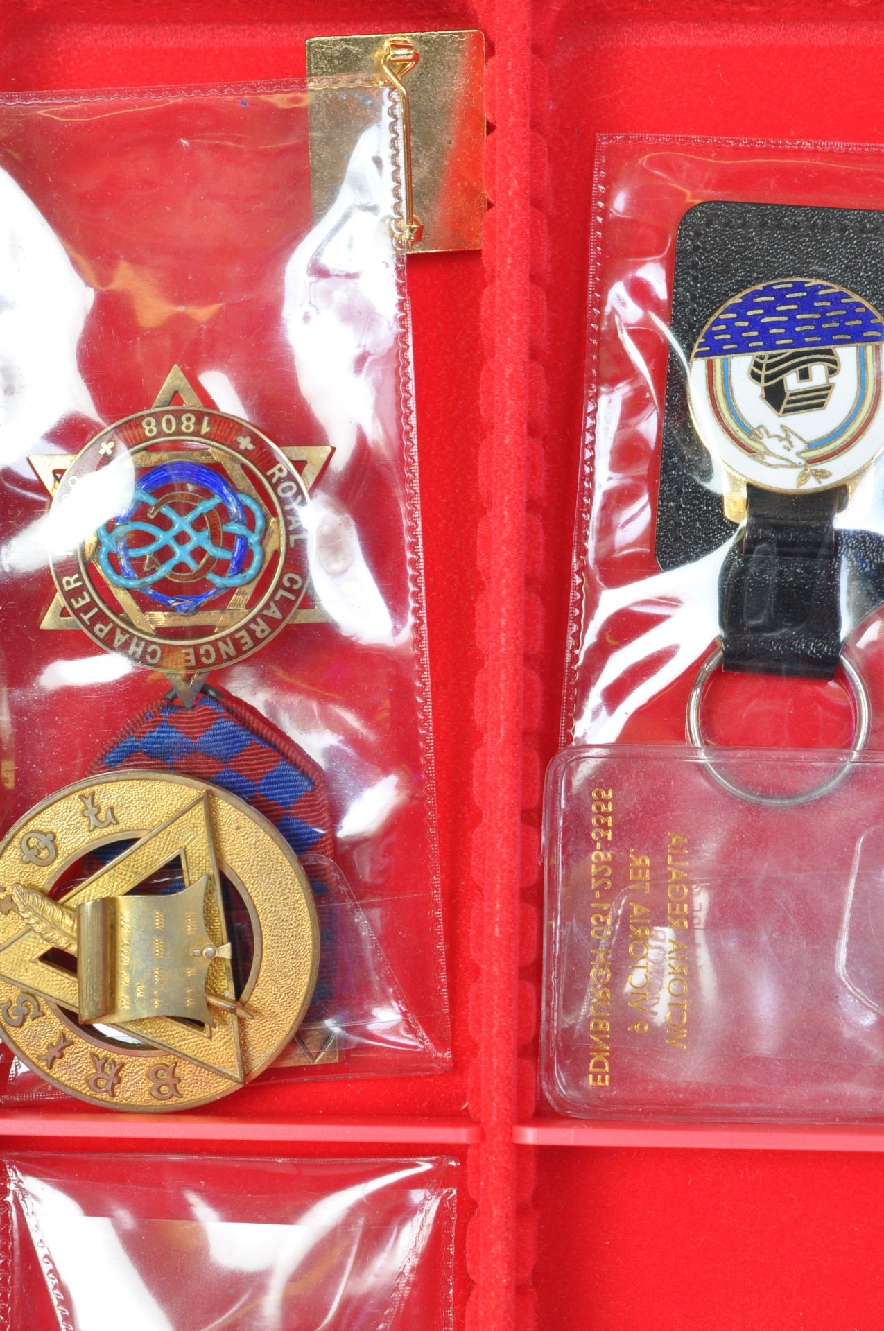 COLLECTION OF MASONIC FREE MASON MEDALS - Image 5 of 5