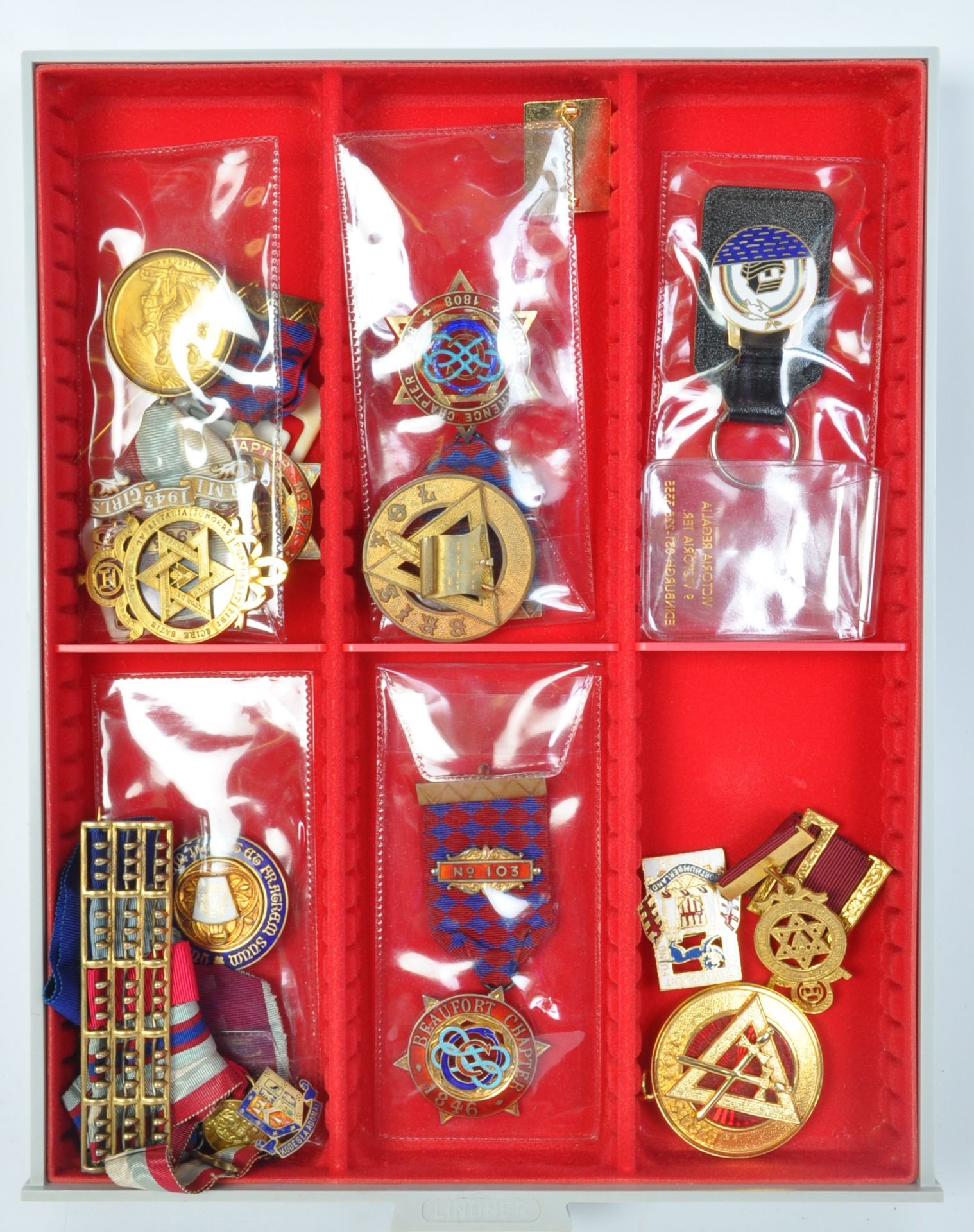 COLLECTION OF MASONIC FREE MASON MEDALS