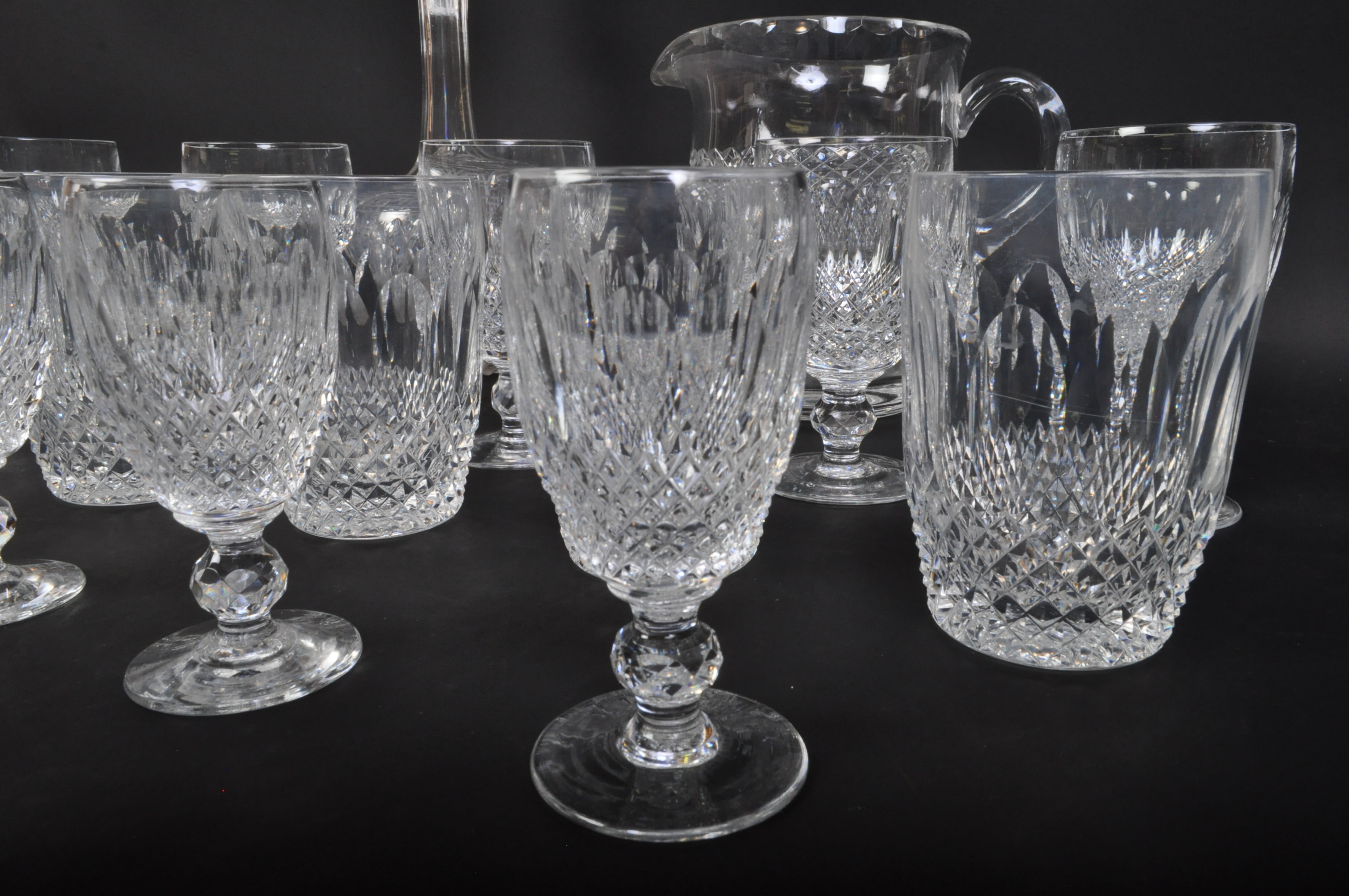 COLLECTION OF 20TH CENTURY WATERFORD GLASS CUT CRYSTAL - Image 2 of 3