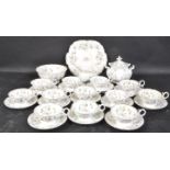 19TH CENTURY GRAINGER TYPE PORCELAIN TEA SERVICE