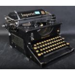 EARLY 20TH CENTURY IMPERIAL BLACK TYPEWRITER