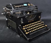 EARLY 20TH CENTURY IMPERIAL BLACK TYPEWRITER