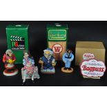 AN ASSORTMENT OF FIVE ROBERT HARROP FIGURES