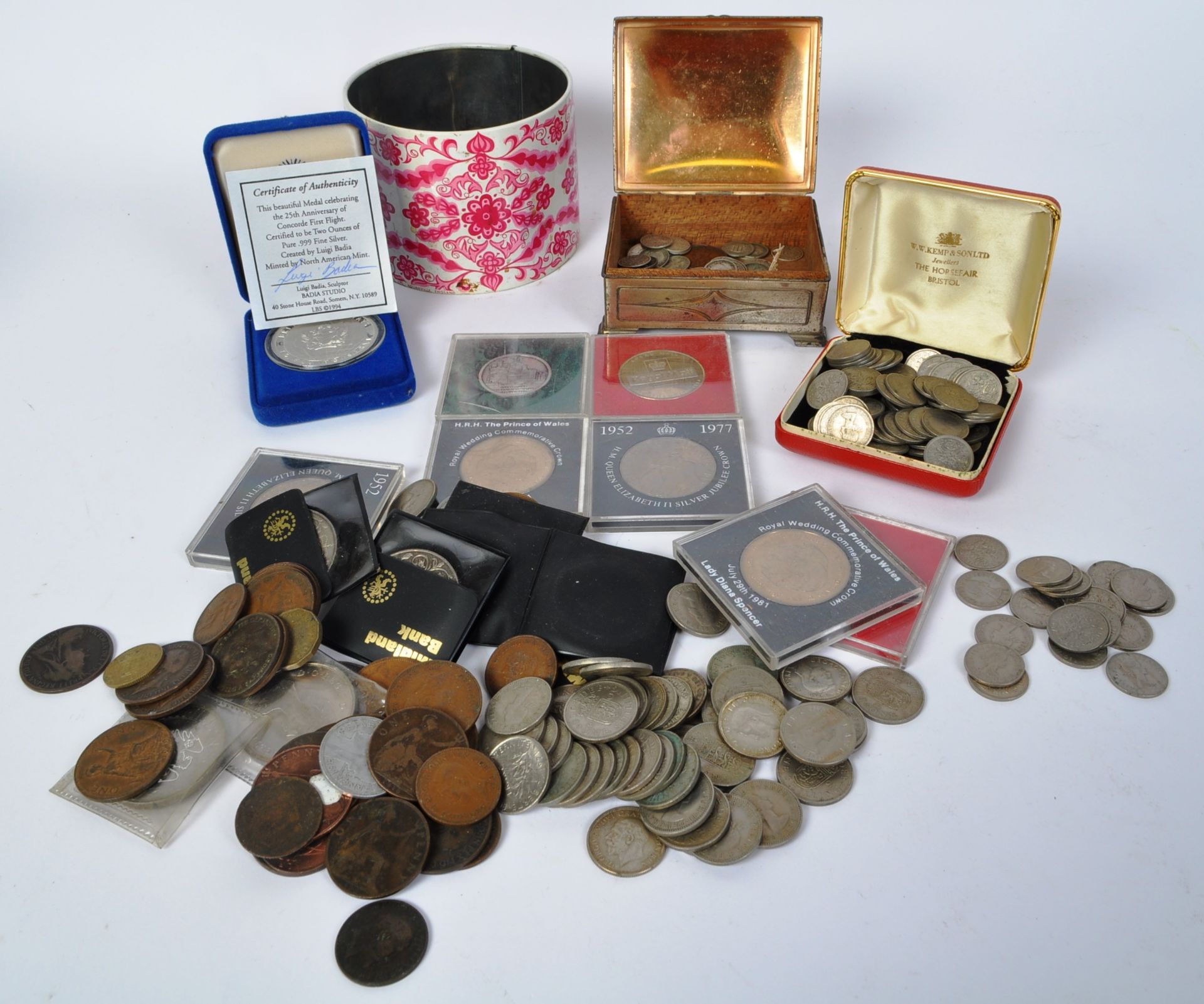 LARGE COLLECTION OF 19TH CENTURY & LATER BRITISH COINS