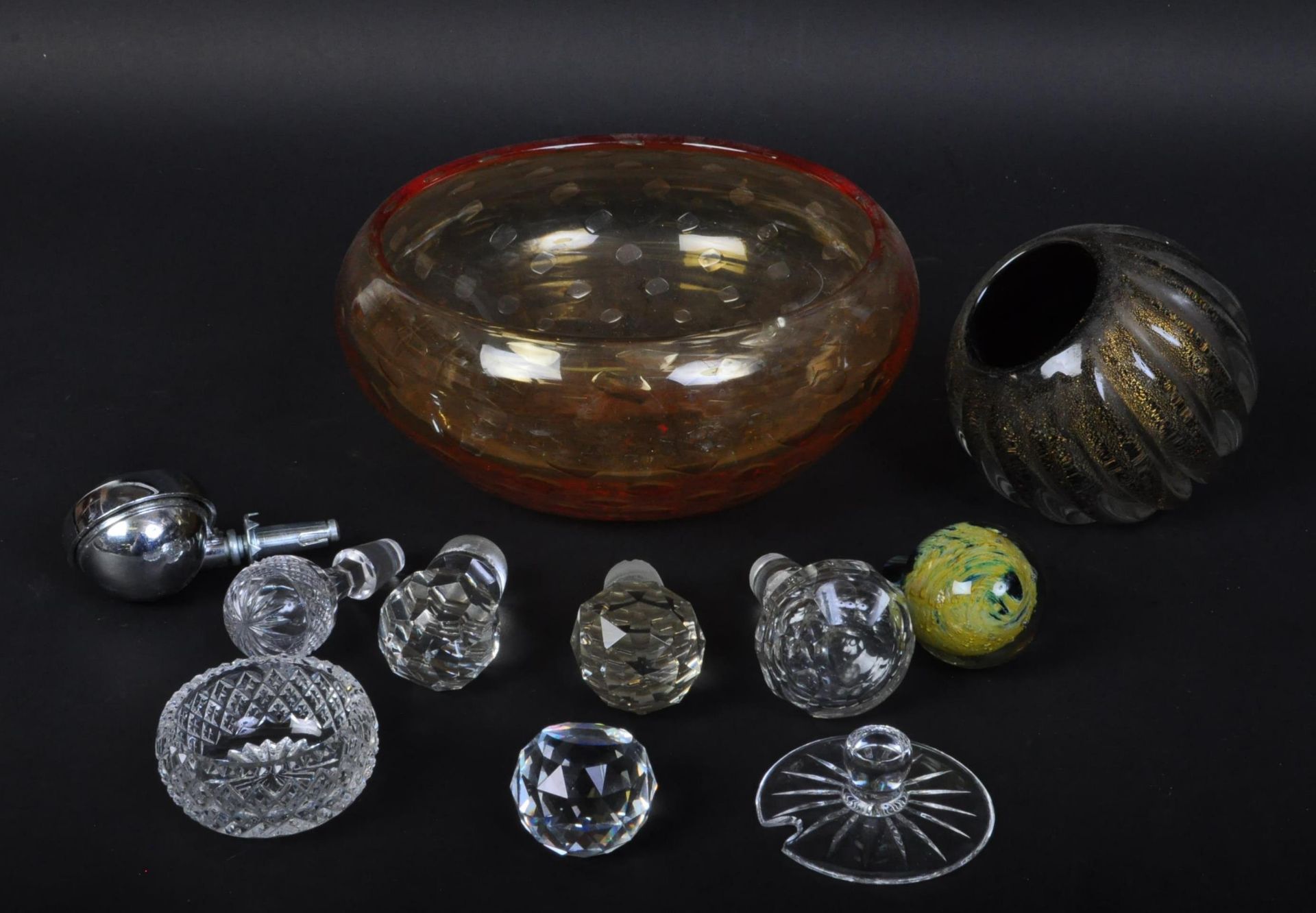 LARGE COLLECTION OF 20TH CENTURY CUT GLASS WARES - Image 6 of 7