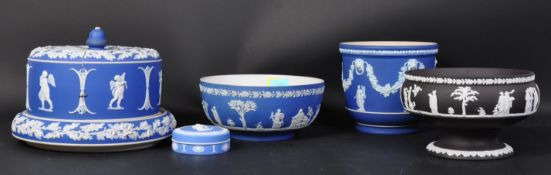 COLLECTION OF WEDGWOOD JASPERWARE PIECES