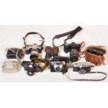 COLLECTION OF VINTAGE 20TH CENTURY CAMERAS