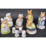 ASSORTMENT OF VINTAGE ROYAL DOULTON 'BRAMBLY HEDGE' MICE FIGURES