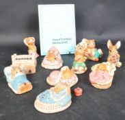 COLLECTION OF VINTAGE PENDELFIN HAND PAINTED STONECRAFT FIGURES