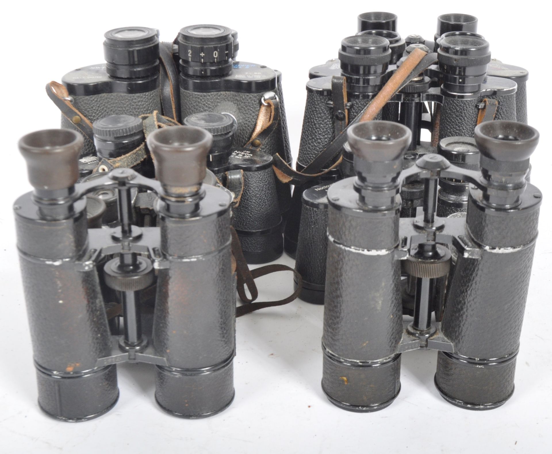 MIXED COLLECTION OF VINTAGE BINOCULARS - Image 3 of 5