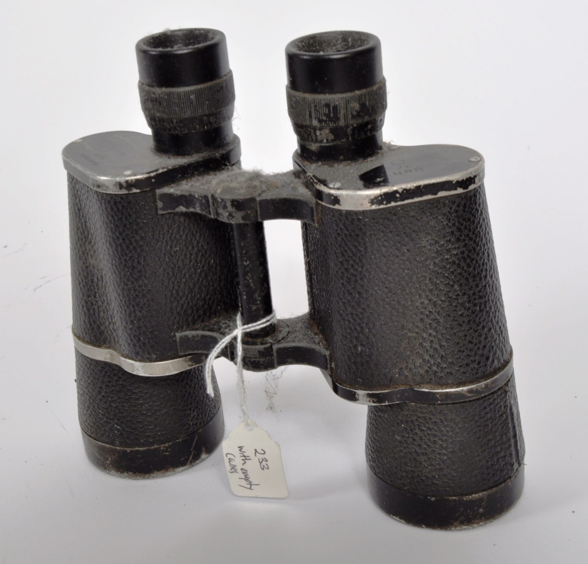 WWII BEH (E LEITZ) DIENSTGLAS 7X50 VINTAGE BINOCULARS - Image 2 of 7