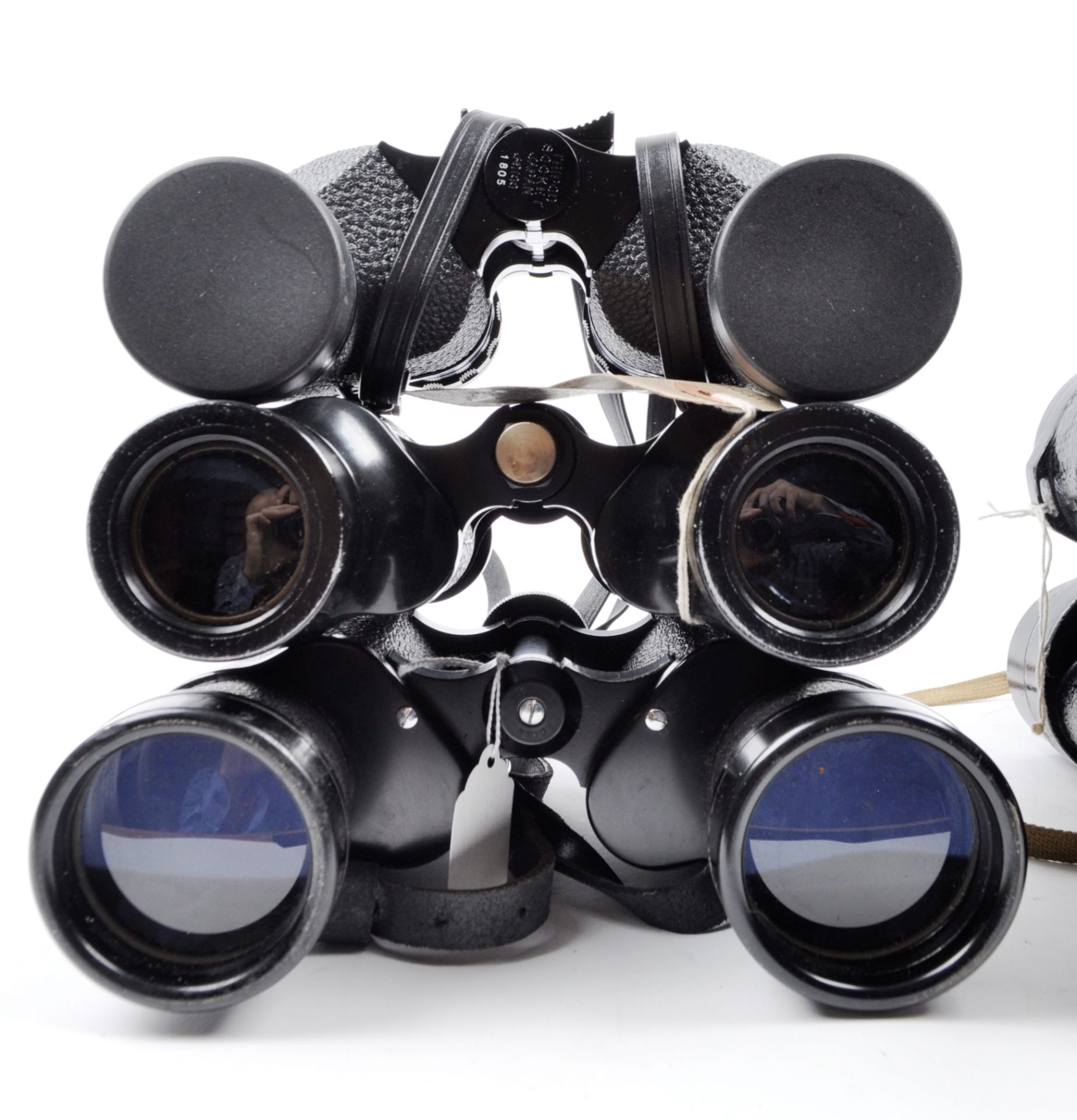 COLLECTION OF ASSORTED VINTAGE BINOCULARS - Image 5 of 6