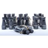 COLLECTION OF VINTAGE ROSS WARTIME BINOCULARS