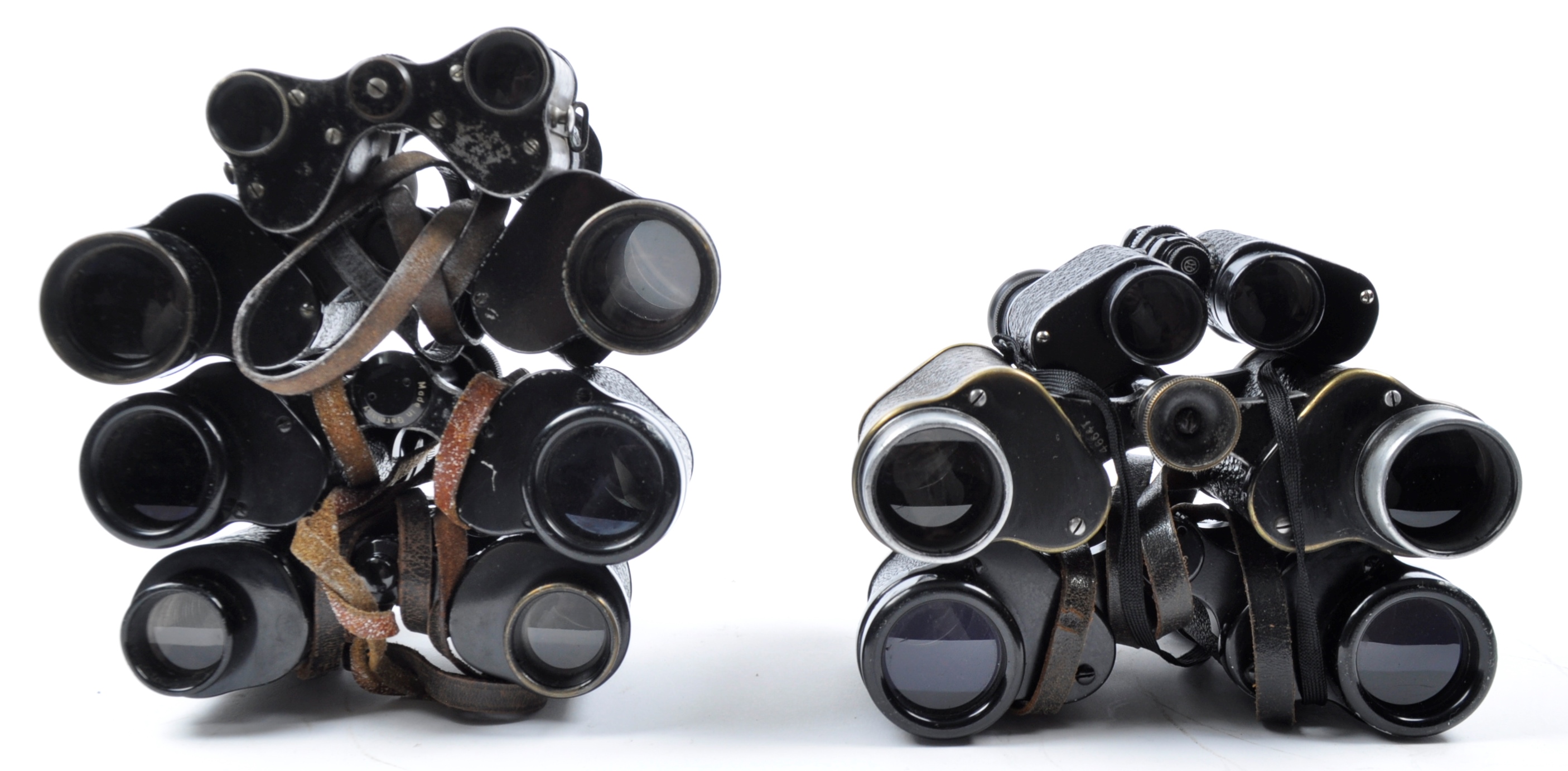 COLLECTION OF ASSORTED BINOCULARS INCLUDING MILITARY ISSUE - Image 5 of 5