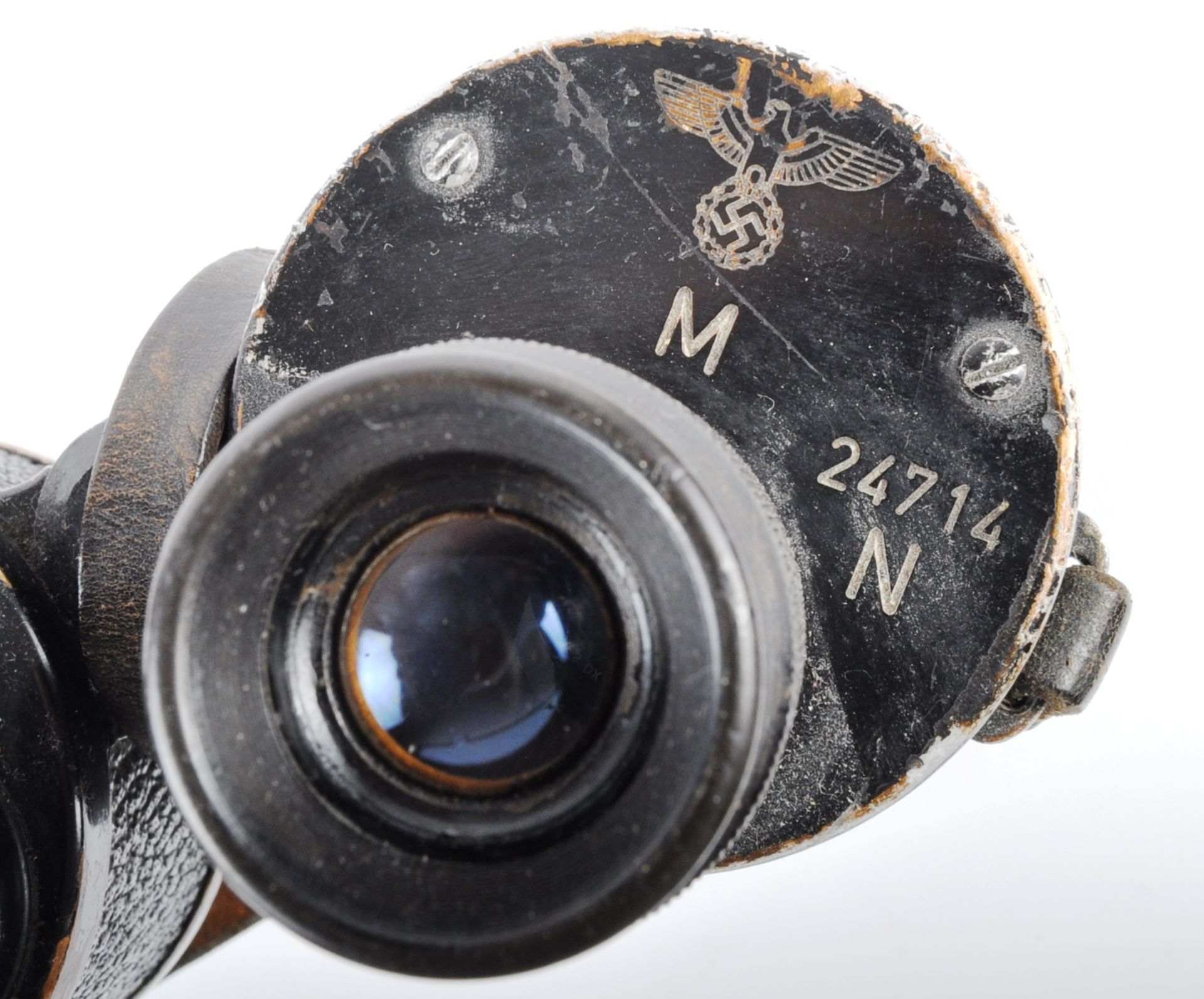 WWII THIRD REICH NAZI GERMAN KRIEGSMARINE BINOCULARS - Image 6 of 6