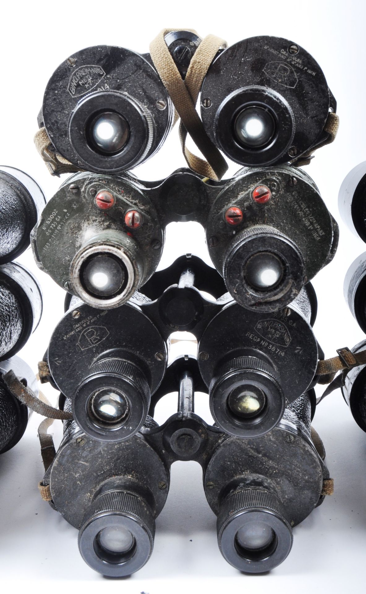 COLLECTION OF VINTAGE ROSS WARTIME BINOCULARS - Image 4 of 5
