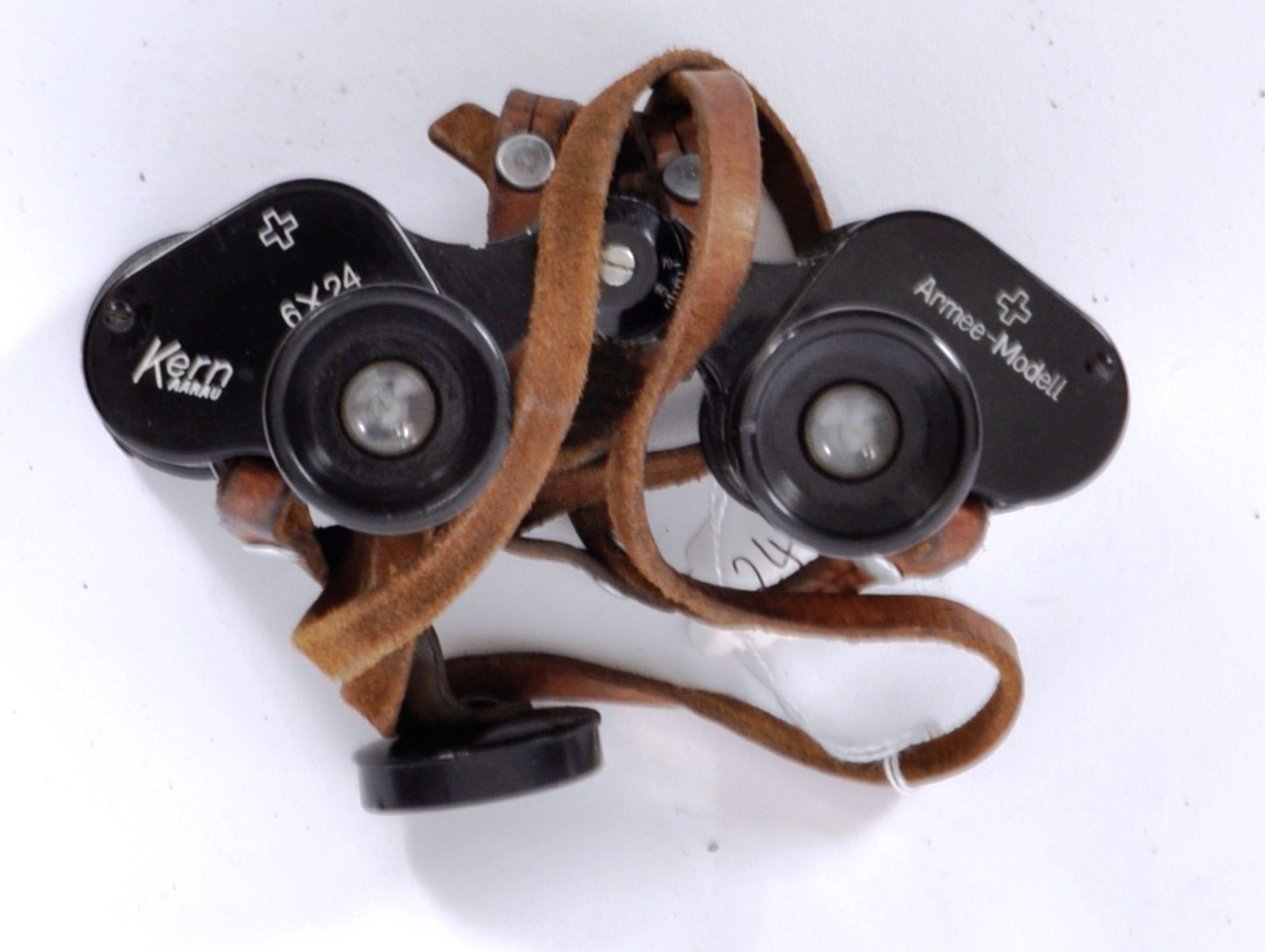 KERN AARAU 6X24 SWISS INFANTRY BINOCULARS - Image 3 of 7