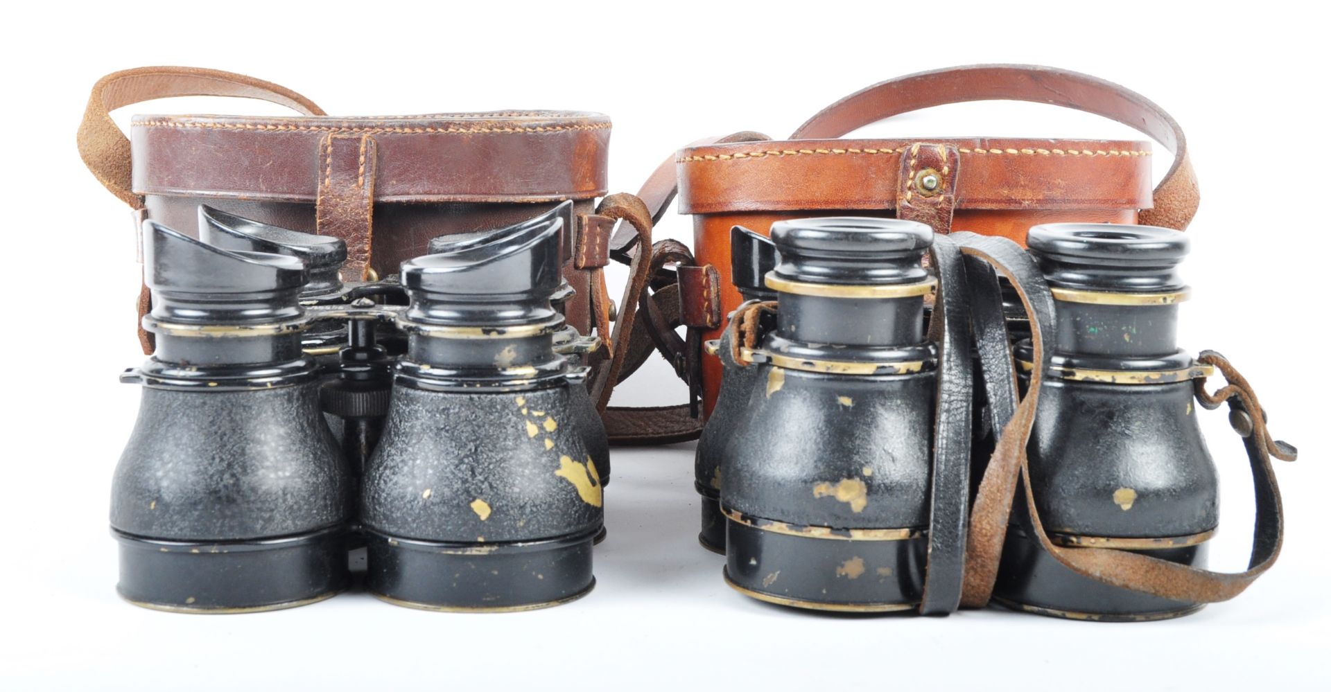 COLLECTION OF WWII PILOT BINOCULARS