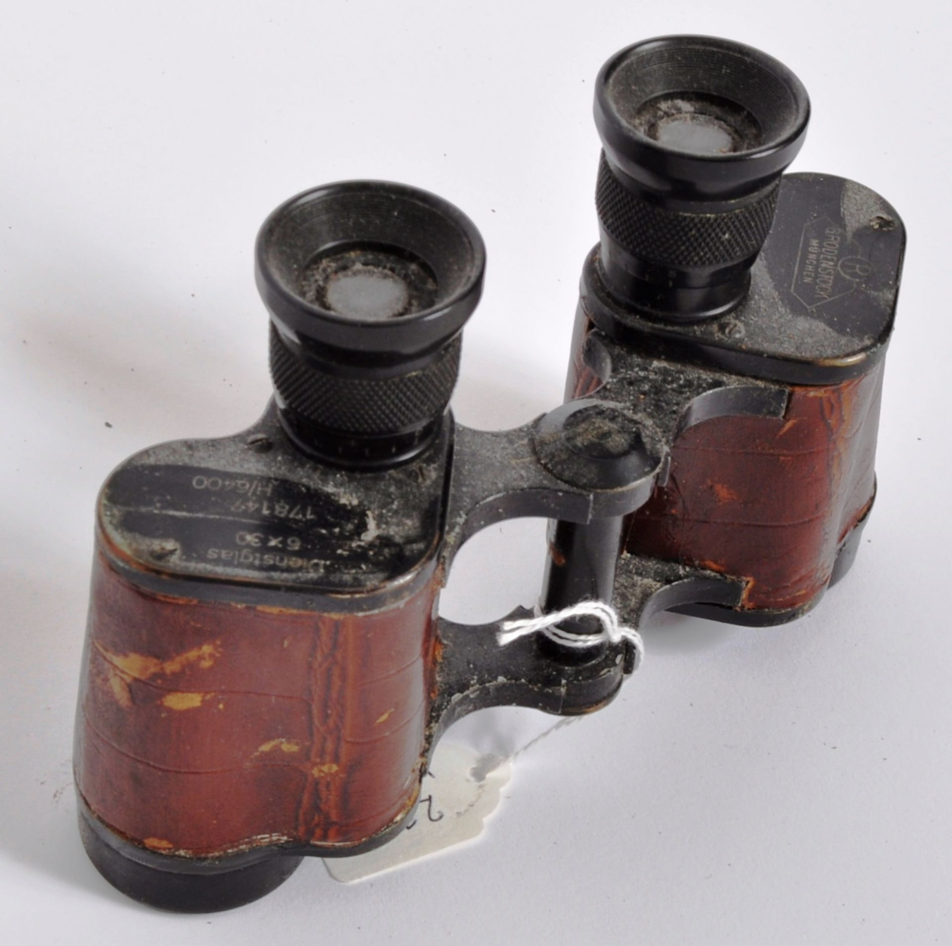 WWII G RODENSTOCK DIENSTGLAS 6X30 VINTAGE BINOCULARS - Image 3 of 7