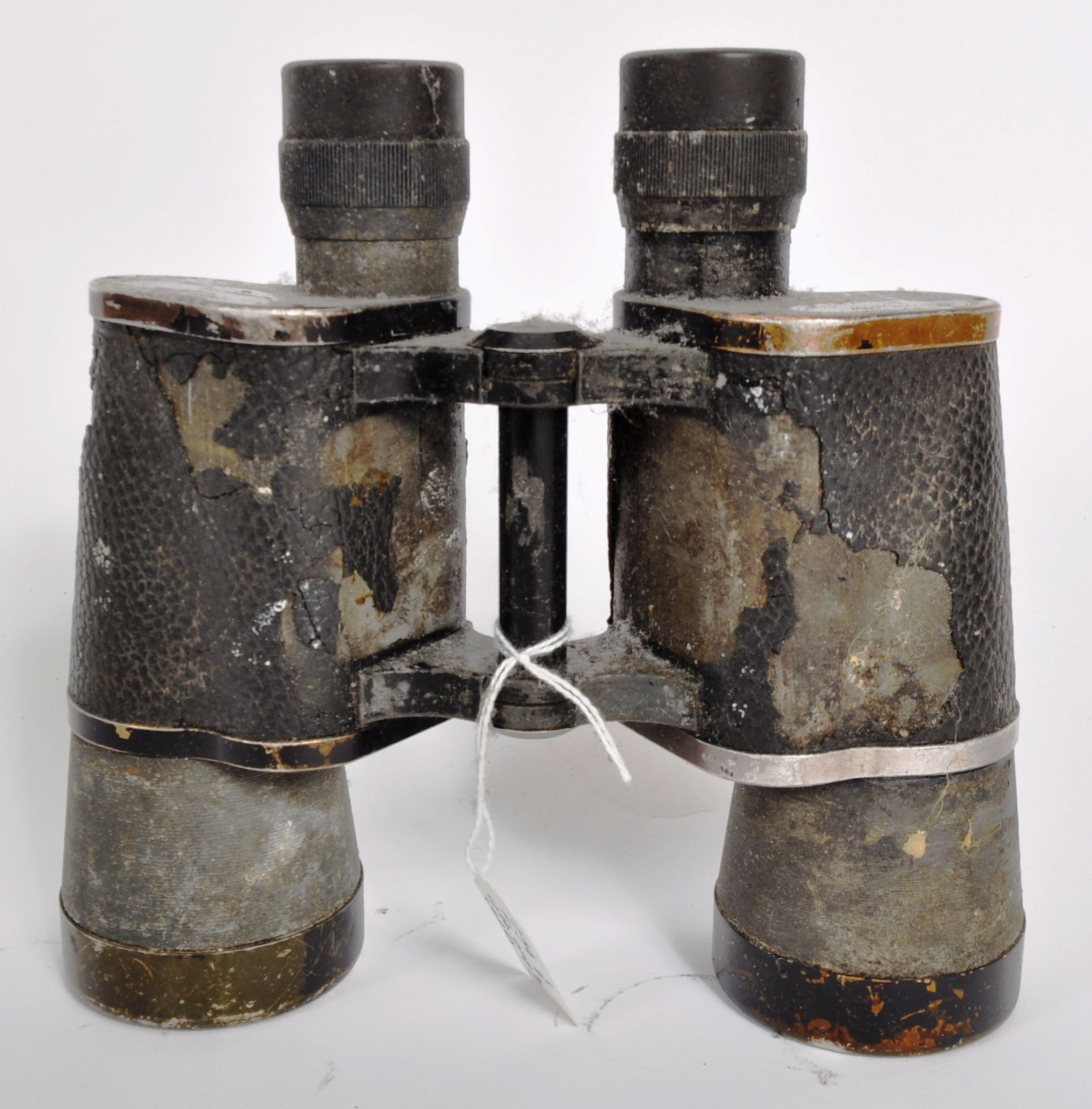 WWII E LEITZ DIENSTGLAS 7X50 VINTAGE BINOCULARS - Image 4 of 8