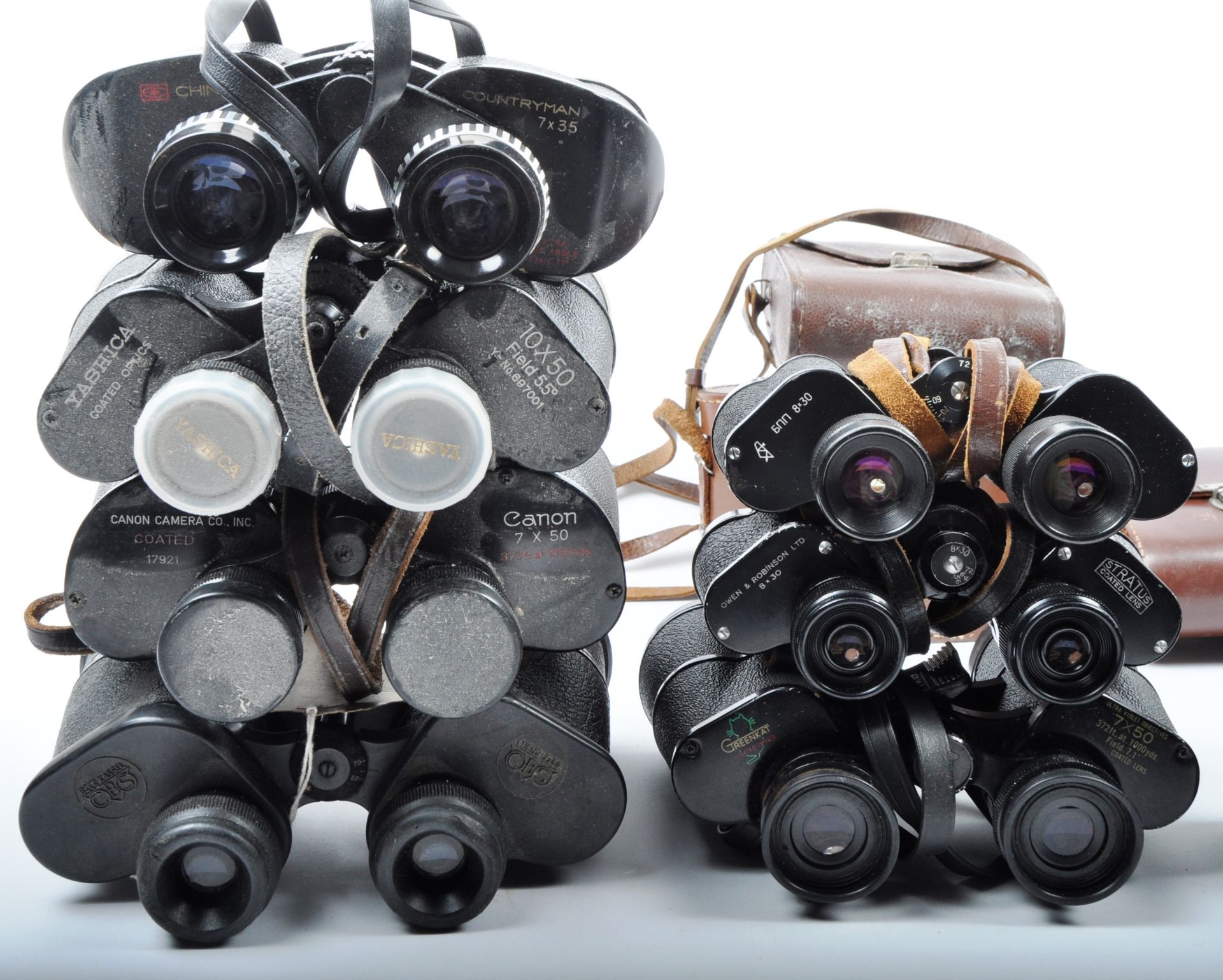 MIXED COLLECTION OF VINTAGE BINOCULARS - Image 4 of 6