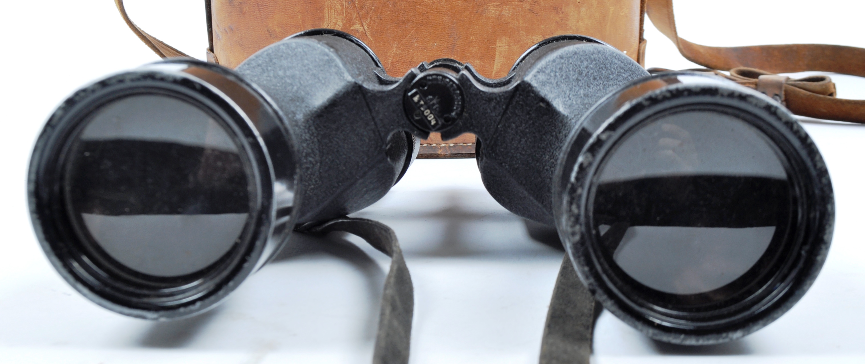 WWII SECOND WORLD WAR BAUSCH & LOMB 7X50 CASED VINTAGE BINOCULARS U.S NAVY BU SHIPS 1941 - Image 5 of 5