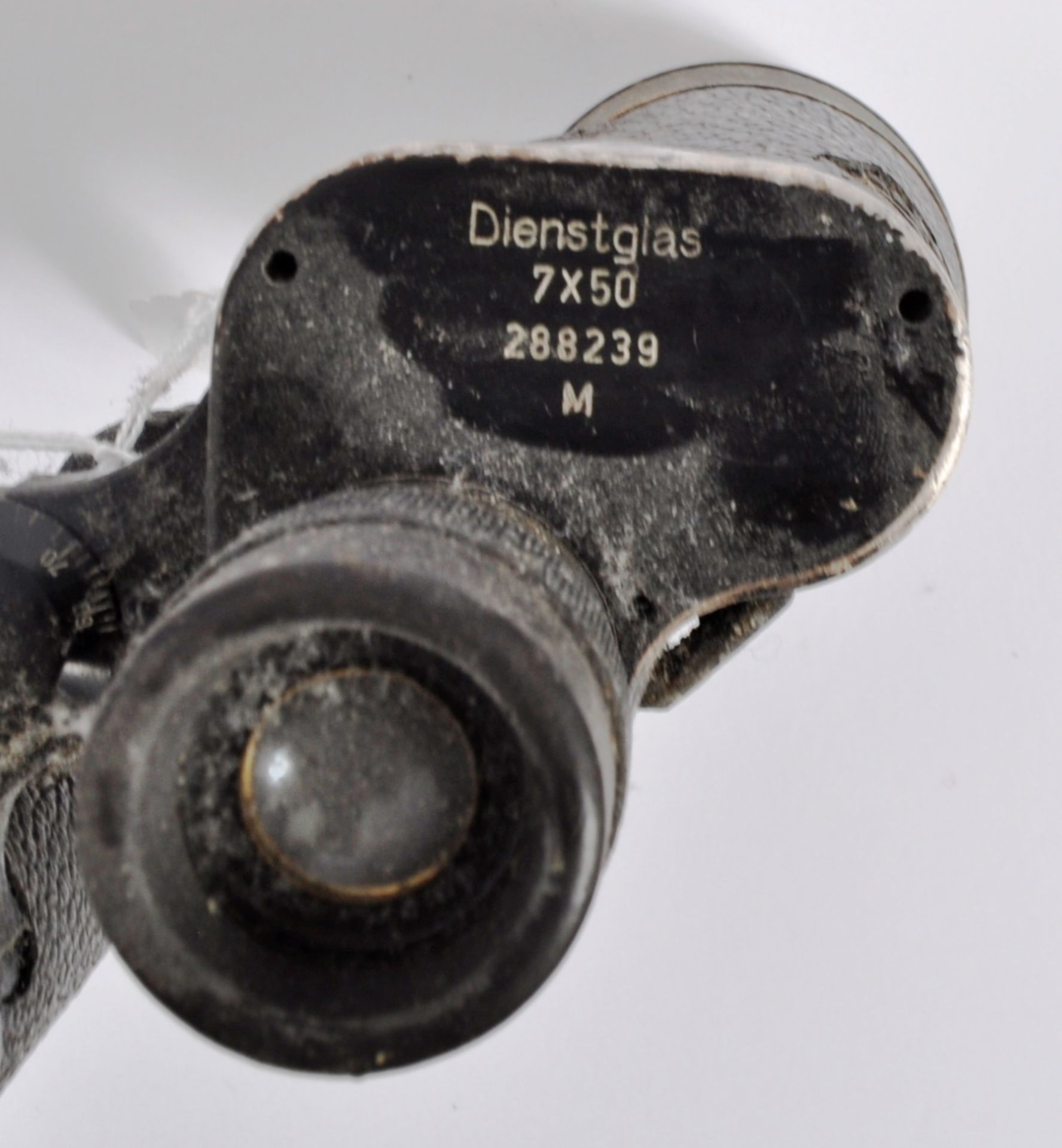 WWII E LEITZ DIENSTGLAS 7X50 VINTAGE BINOCULARS - Image 6 of 8