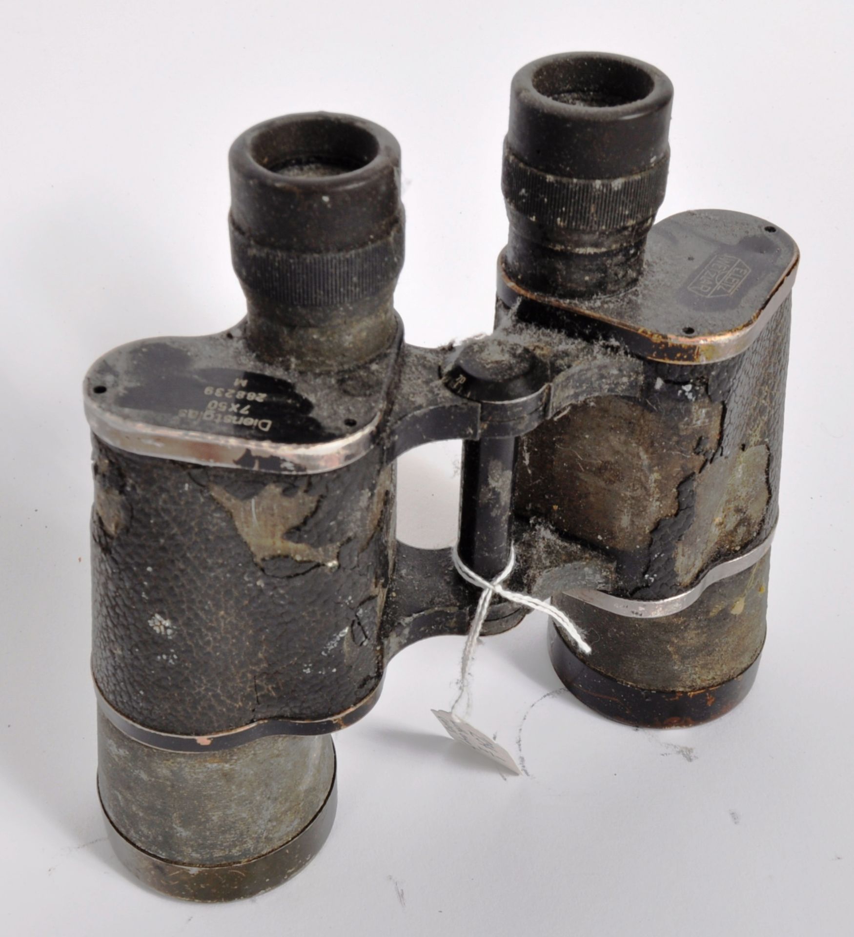 WWII E LEITZ DIENSTGLAS 7X50 VINTAGE BINOCULARS