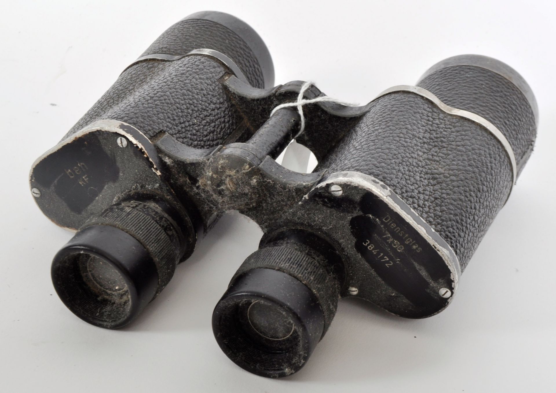 WWII BEH (E LEITZ) DIENSTGLAS 7X50 VINTAGE BINOCULARS - Image 5 of 7