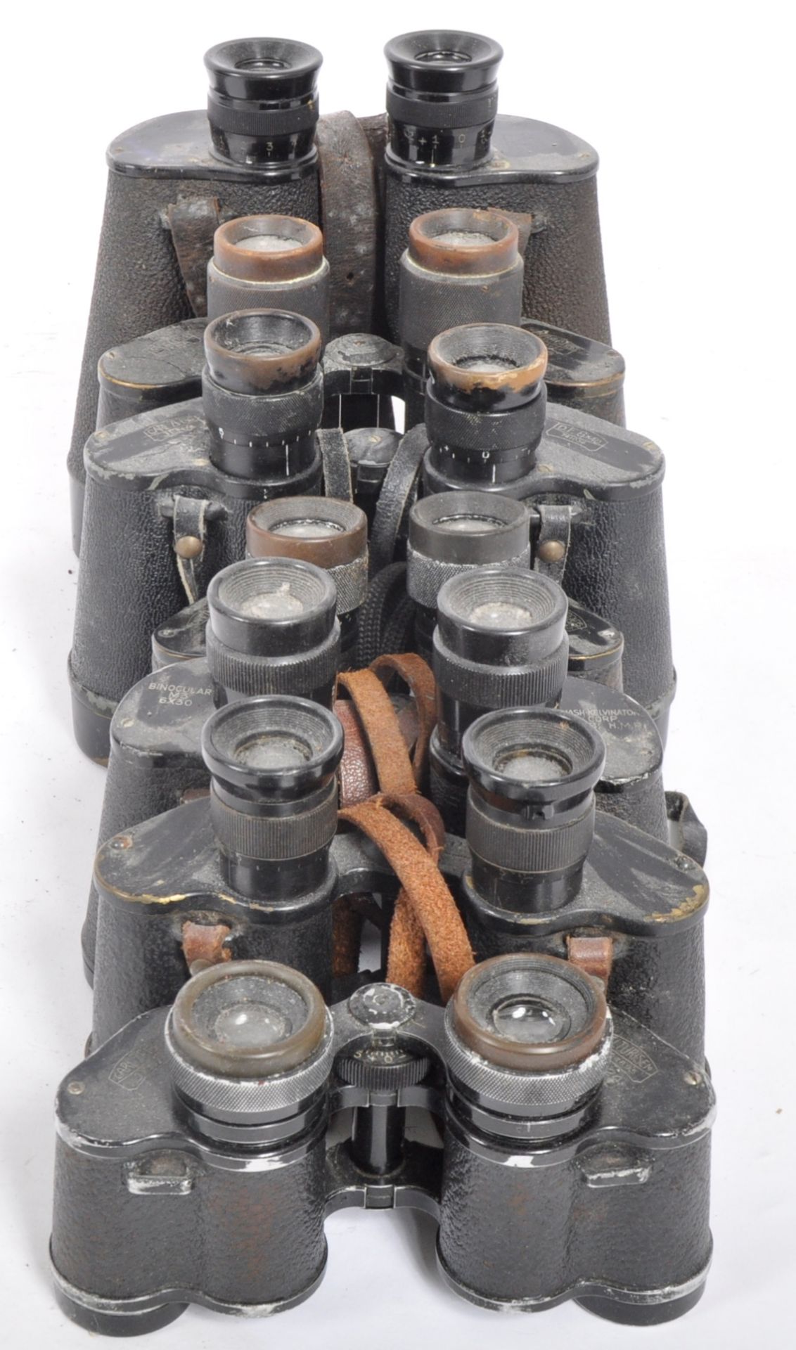 MIXED COLLECTION OF VINTAGE BINOCULARS