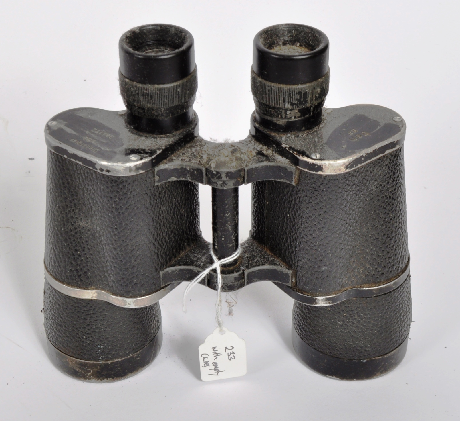 WWII BEH (E LEITZ) DIENSTGLAS 7X50 VINTAGE BINOCULARS