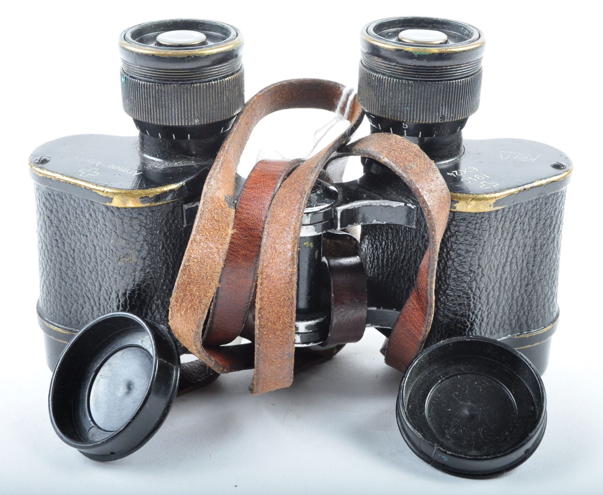 KERN AARAU 6X24 SWISS INFANTRY BINOCULARS - Image 3 of 5